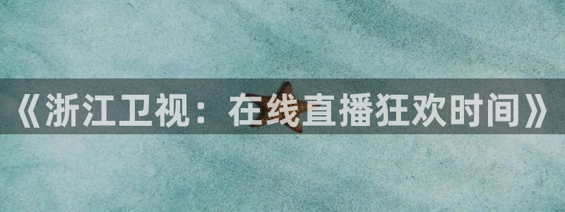 山猫体育直播苹果下载：《浙江卫视：在线直播狂欢时间》
